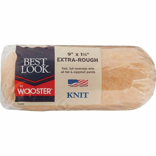 Best Look By Wooster 9 In. x 1-1/4 In. Knit Fabric Roller Cover DR424-9